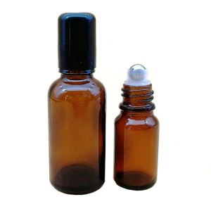 Staklena roll na bocama za eterična ulja